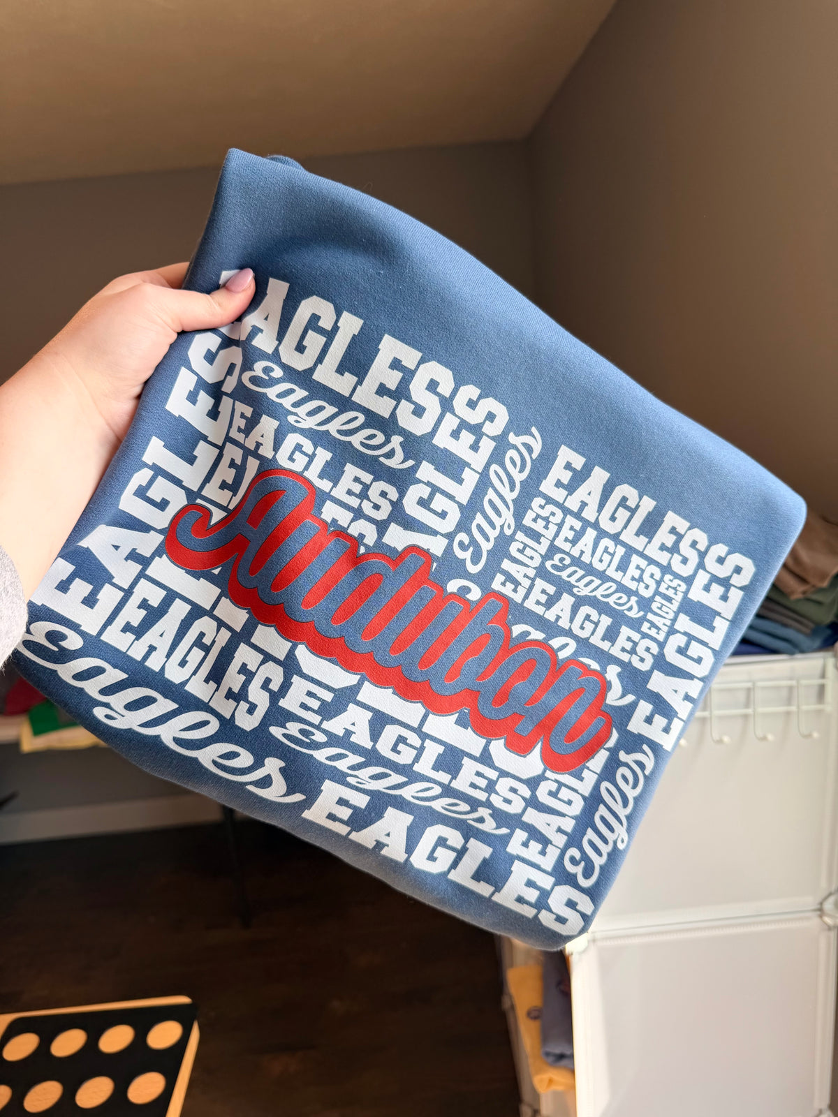 Audubon Eagles Collage Sweatshirt