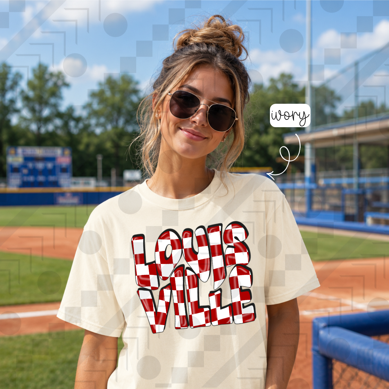 Louisville: Retro Wavy (Tee, Sweatshirt, or Long-Sleeve)