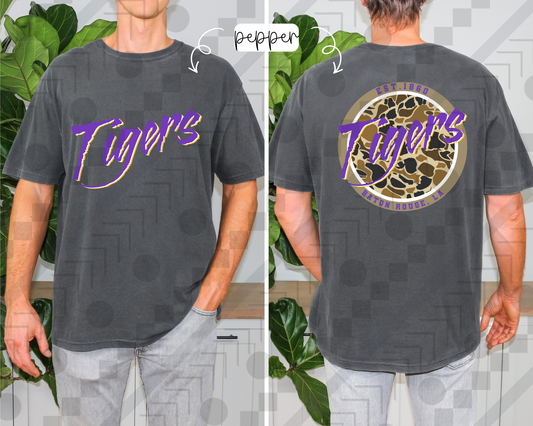 Men's Camo College (Tee, Sweatshirt, or Long-Sleeve)
