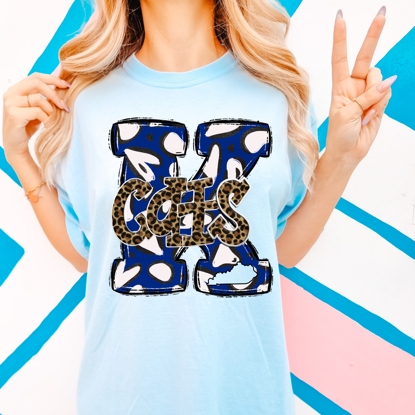 Big K Hearts Cats Cheetah