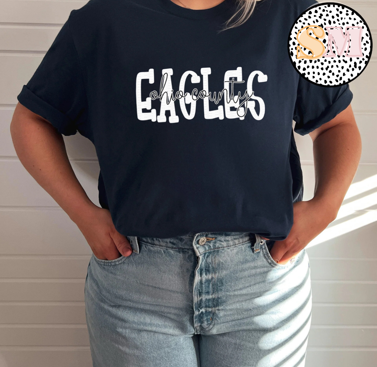 Ohio County Eagles Squiggles (Tee, Sweatshirt, or Long-Sleeve)