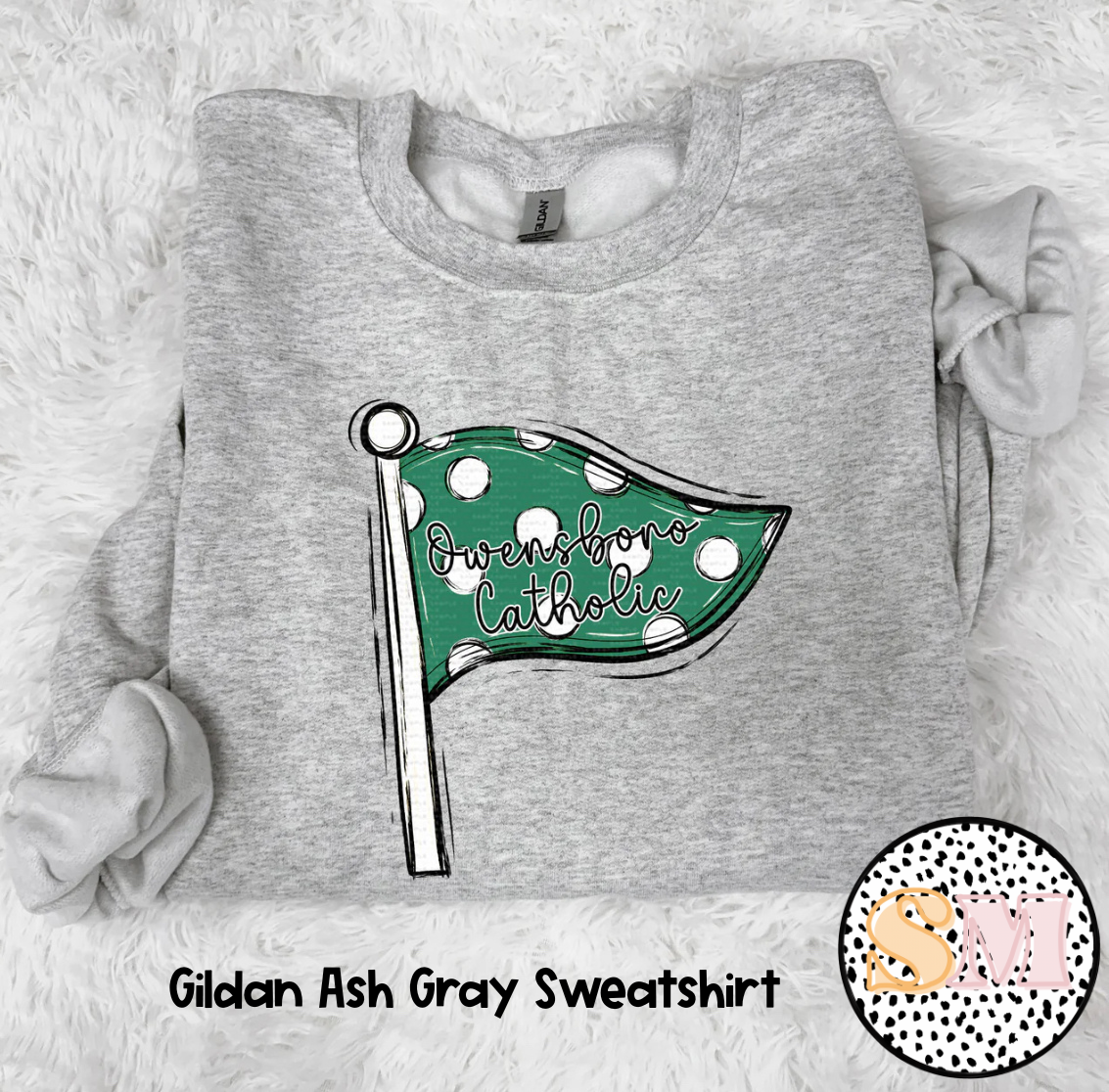 Owensboro Catholic Flag (Tee, Sweatshirt, or Long-Sleeve)