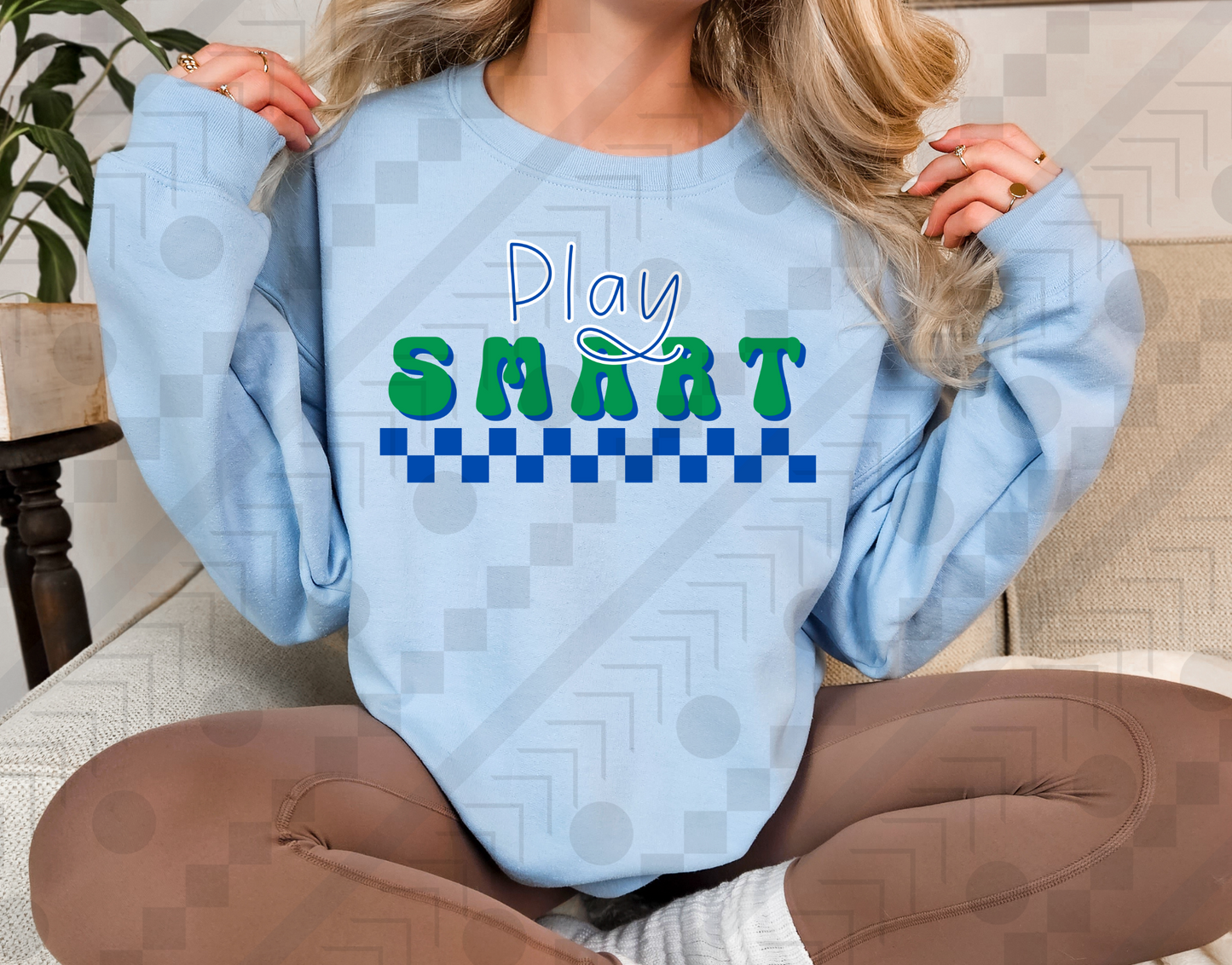 Play Smart Retro Vintage Checkers