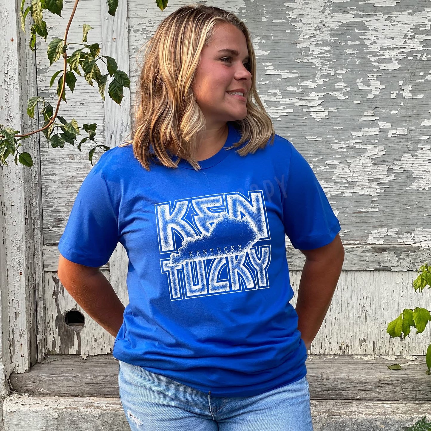 Kentucky Stacked Retro (Tee, Sweatshirt, or Long-Sleeve)