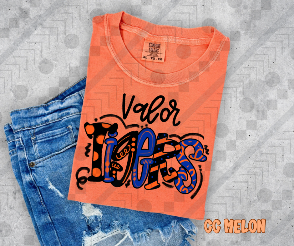 Valor Tigers Doodle
