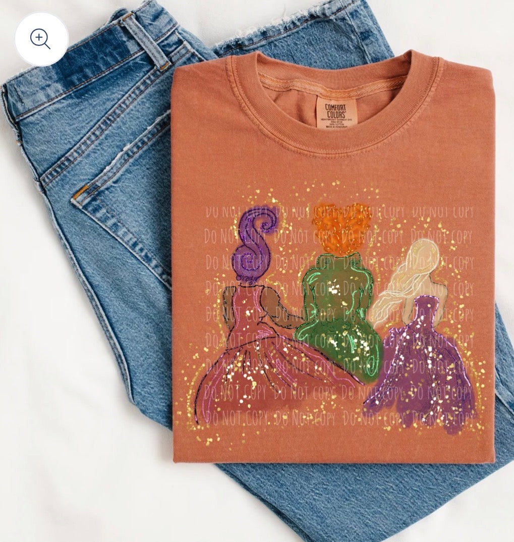 Hocus Pocus Glitter (Tee, Sweatshirt, or Long-Sleeve)