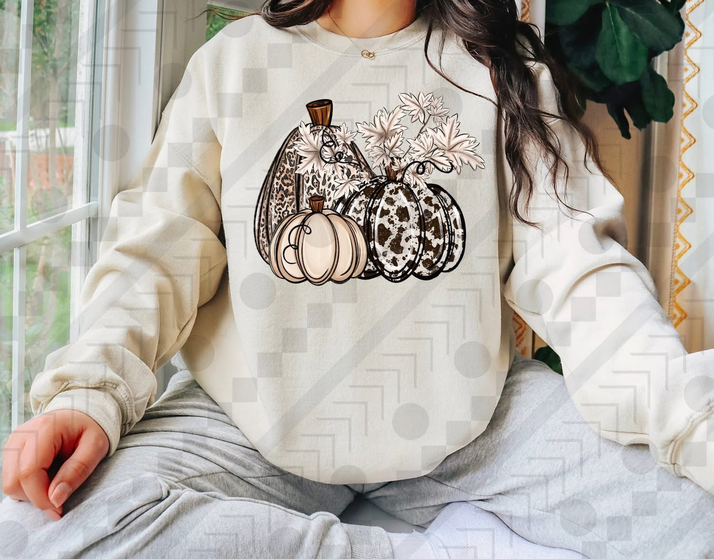 Neutral Pumpkins (Tee, Sweatshirt, or Long-Sleeve)