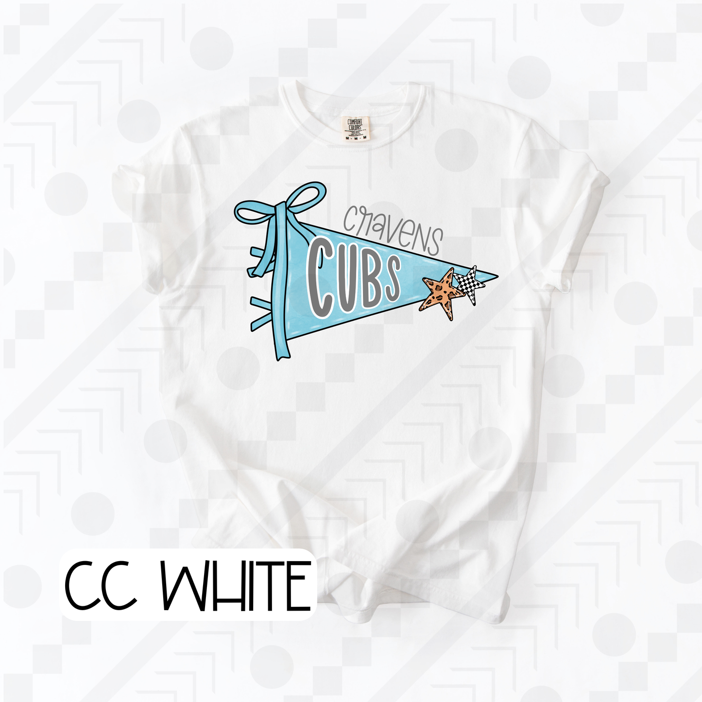 Cheetah Pennant Schools (Tee, Sweatshirt, or Long-Sleeve)