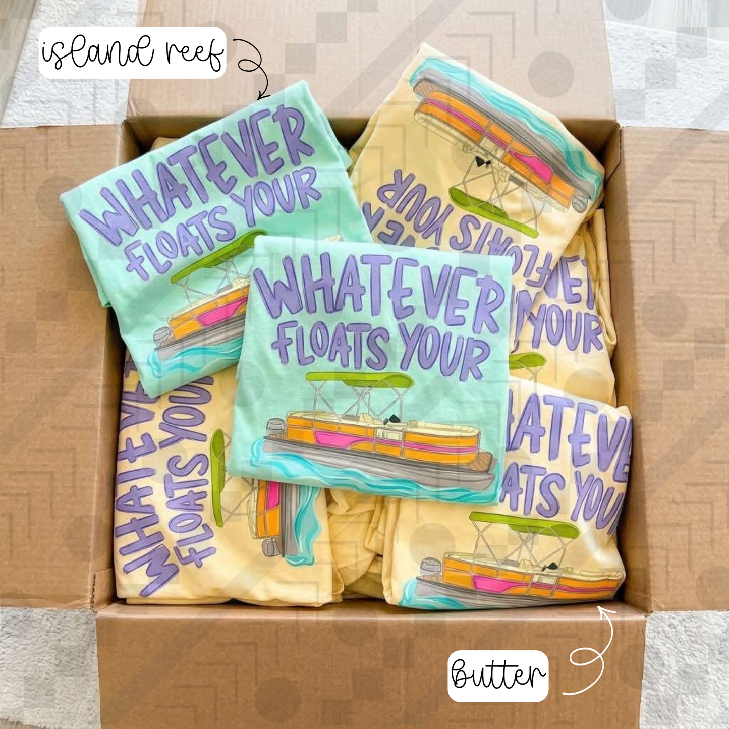 Whatever Floats Your Boat (Tee, Sweatshirt, or Long-Sleeve)