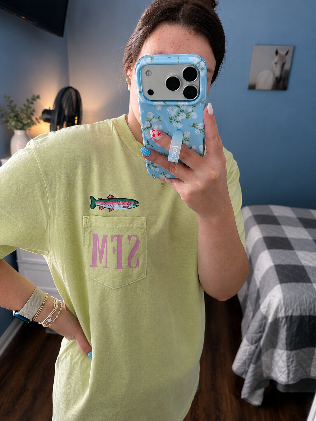 Bass Monogram Pocket Tee