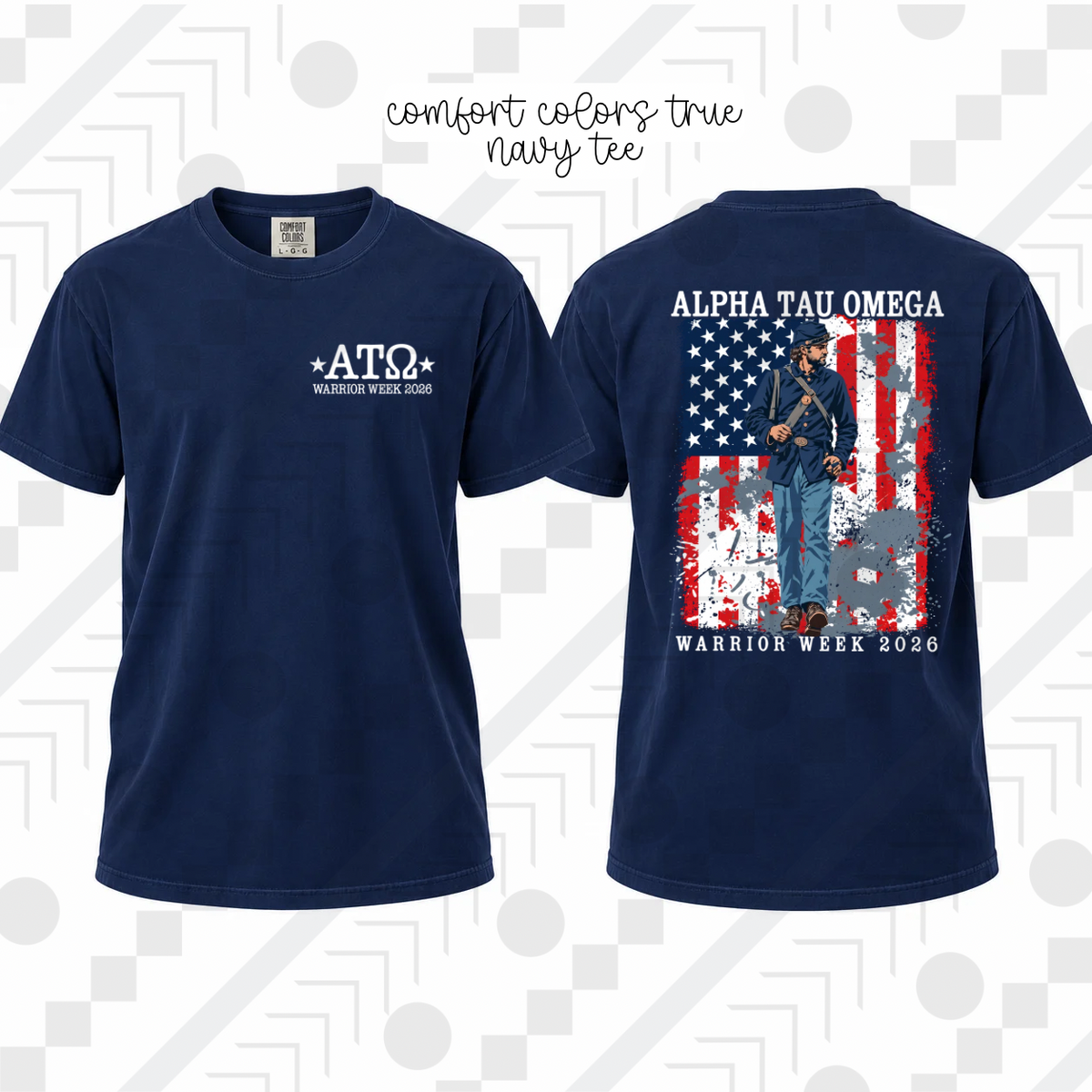 ATO Warrior Week 2026 Comfort Colors Tee
