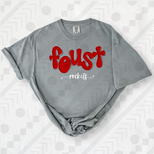 Foust Rockets Bubble (Tee, Sweatshirt, or Long-Sleeve)