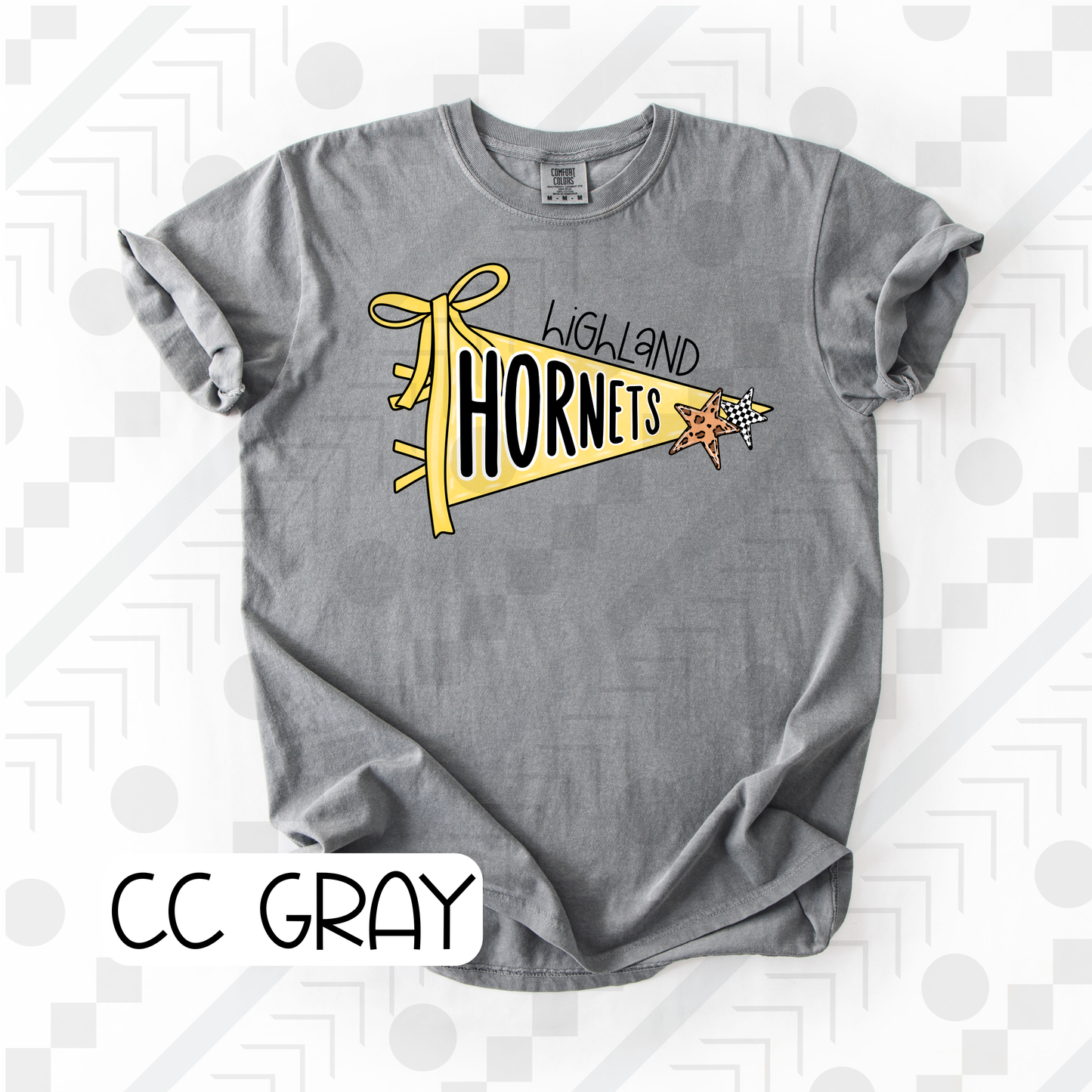 Cheetah Pennant Schools (Tee, Sweatshirt, or Long-Sleeve)