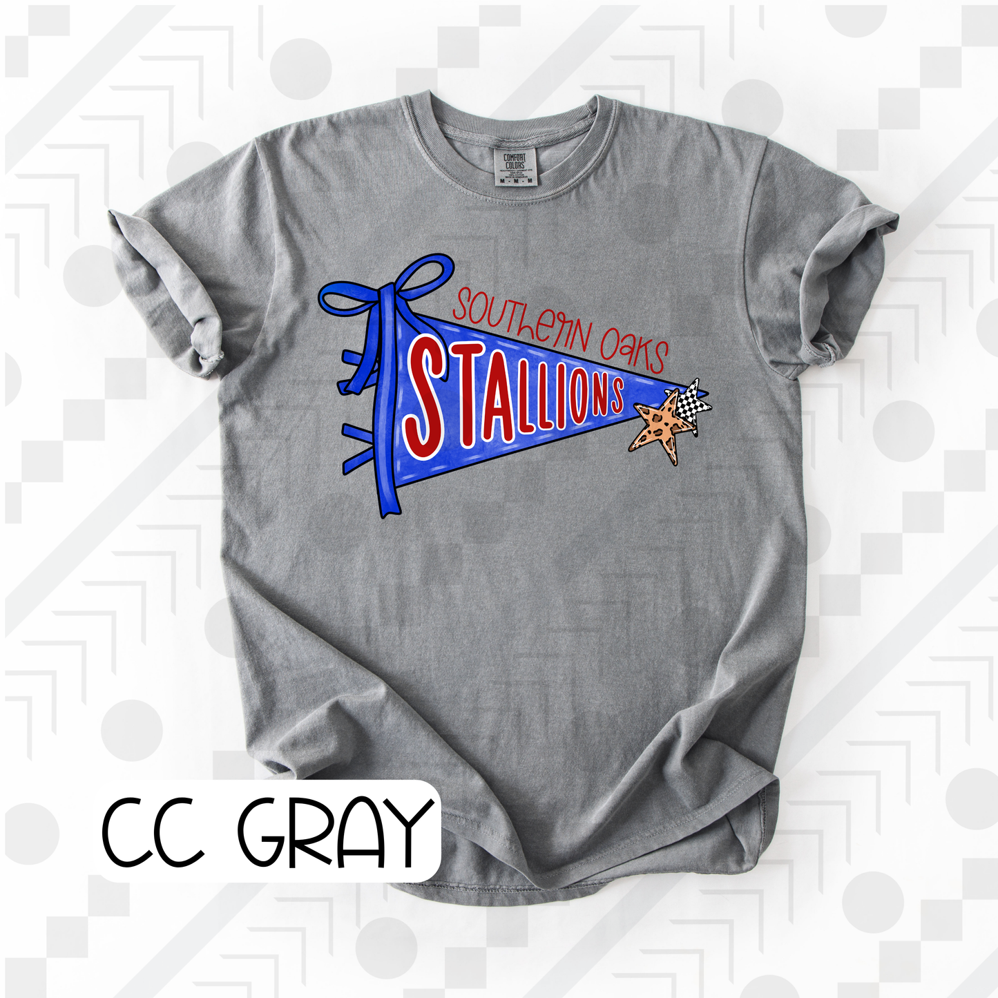 Cheetah Pennant Schools (Tee, Sweatshirt, or Long-Sleeve)