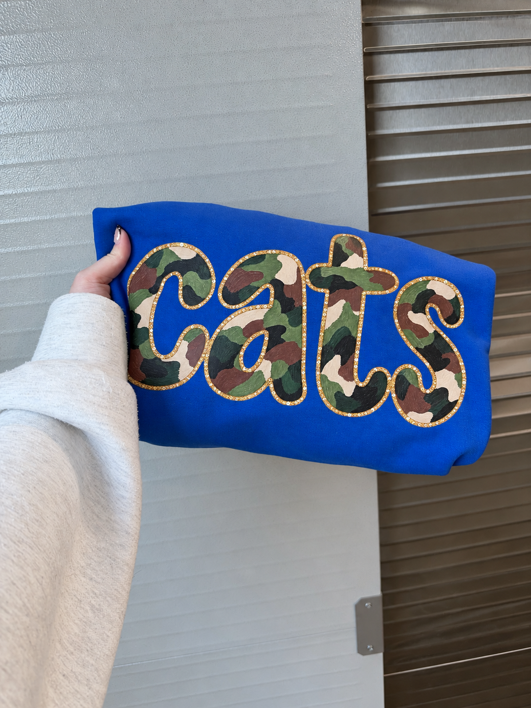 Camo Cats Gildan Sweatshirt