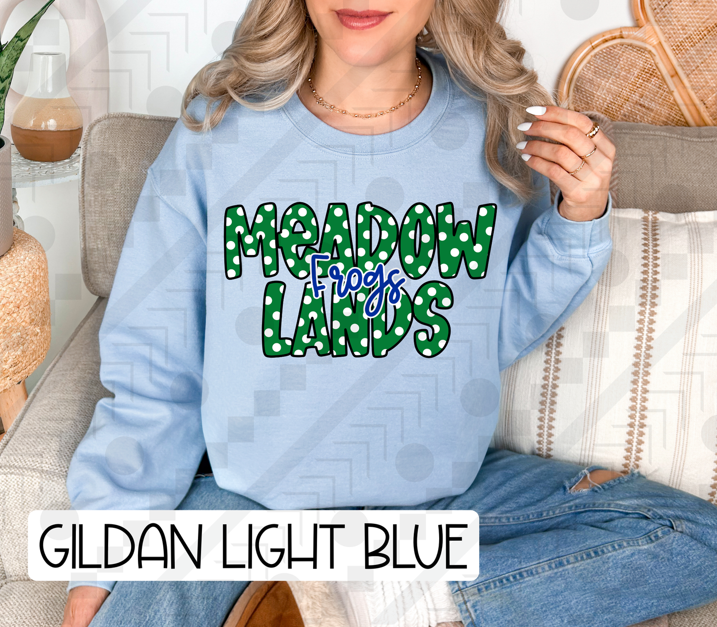 Polka Dot Doodle Schools (Tee, Sweatshirt, or Long-Sleeve)