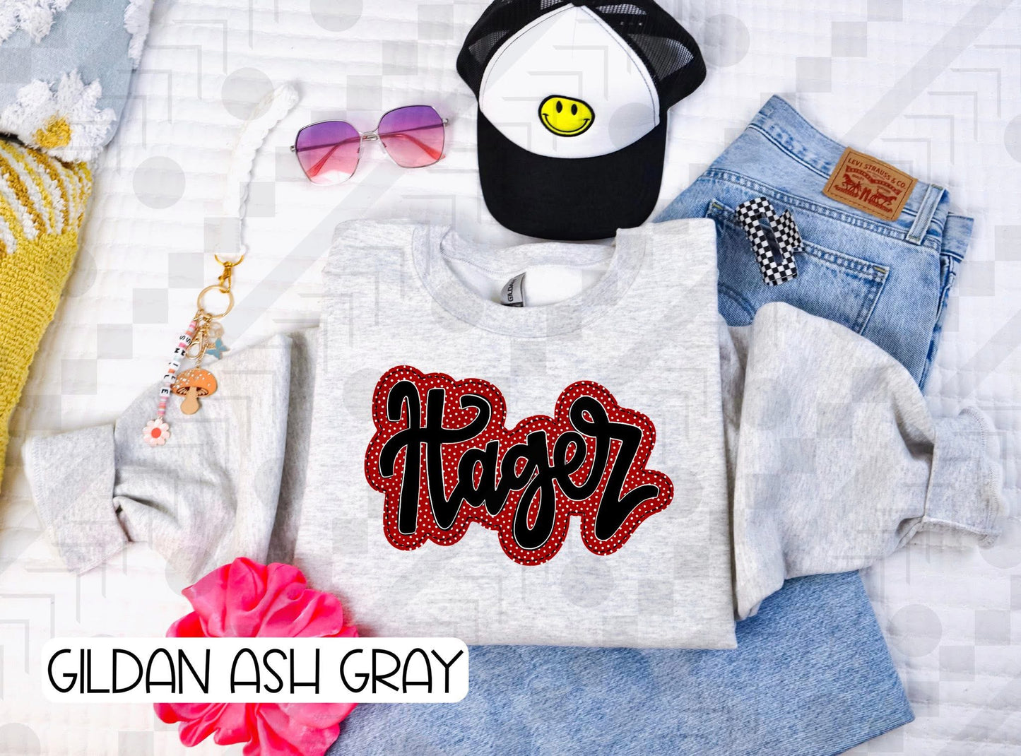 Hager Fa Dot (Tee, Sweatshirt, or Long-Sleeve)