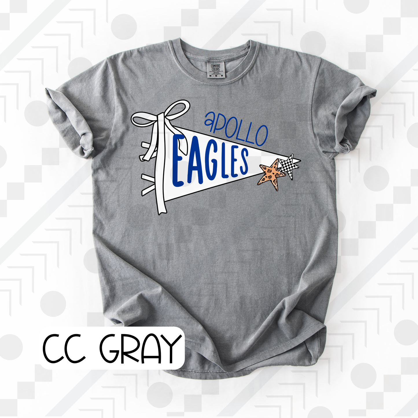 Cheetah Pennant Schools (Tee, Sweatshirt, or Long-Sleeve)