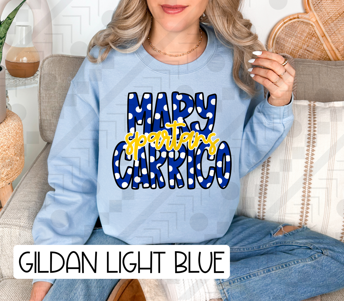 Polka Dot Doodle Schools (Tee, Sweatshirt, or Long-Sleeve)