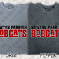 Newton Parrish Bobcats Funky Font