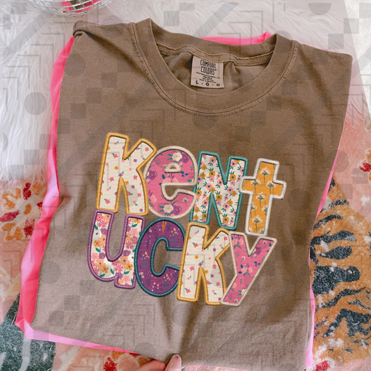 Kentucky Stacked Faux Floral *PLK