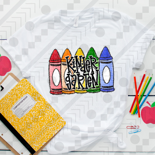 Kindergarten Primary Crayons