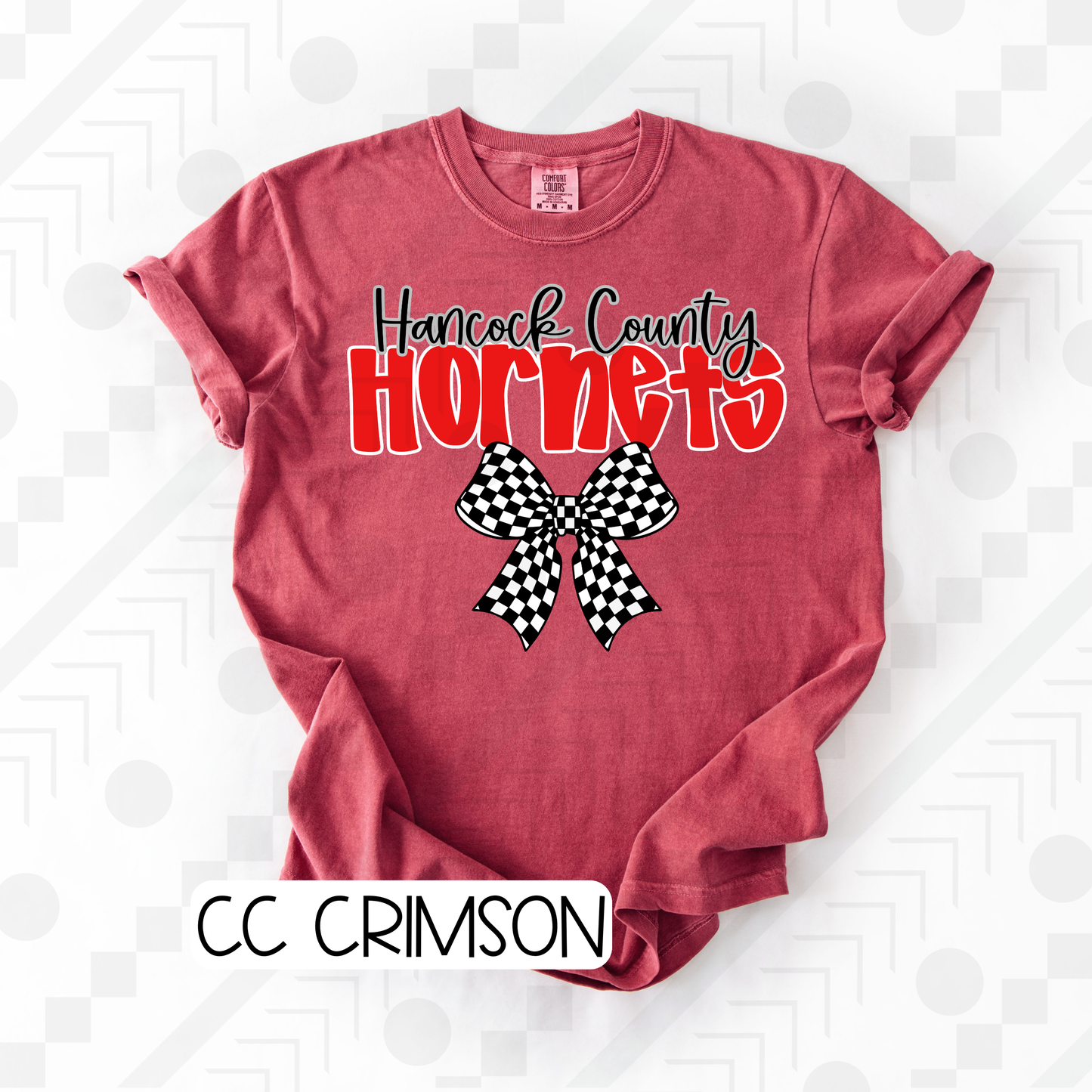 Checker Bow Schools (Tee, Sweatshirt, or Long-Sleeve)