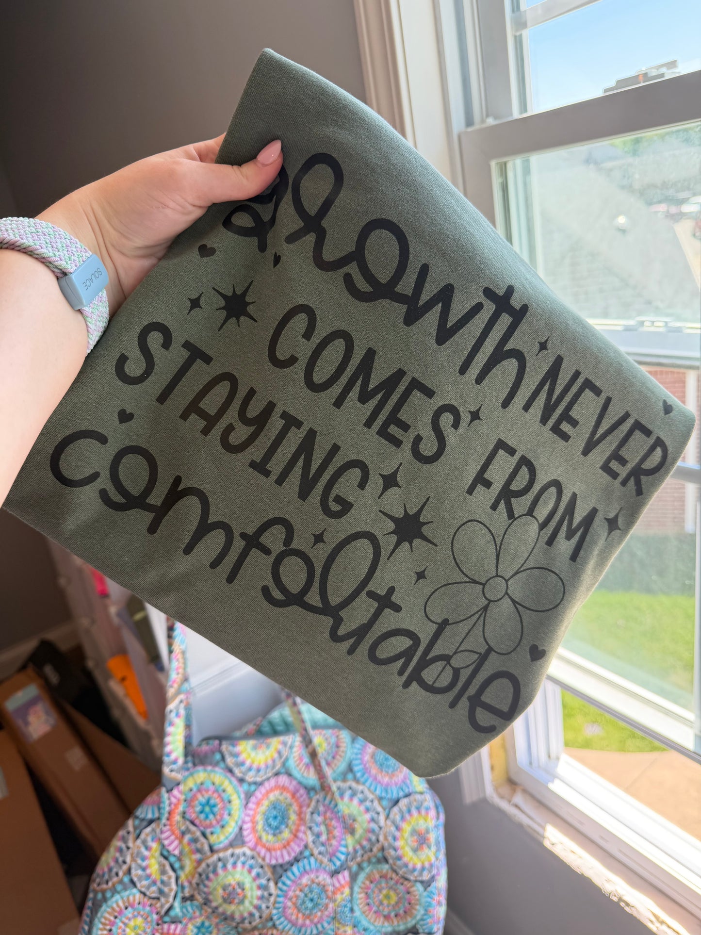 Growth Never Comes From Staying Comfortable