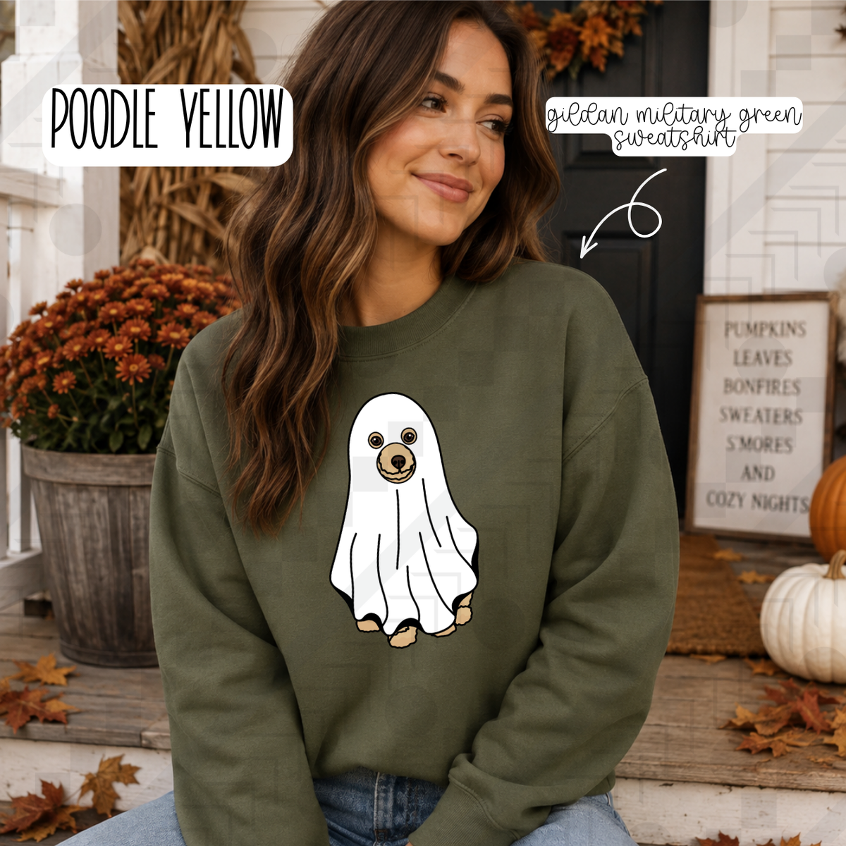 Ghost Dog Breeds (Tee, Sweatshirt, or Long-Sleeve)