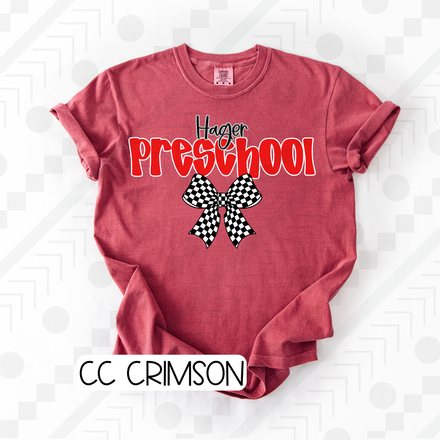 Checker Bow Schools (Tee, Sweatshirt, or Long-Sleeve)