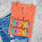 Teacher Poppy (Cursive)