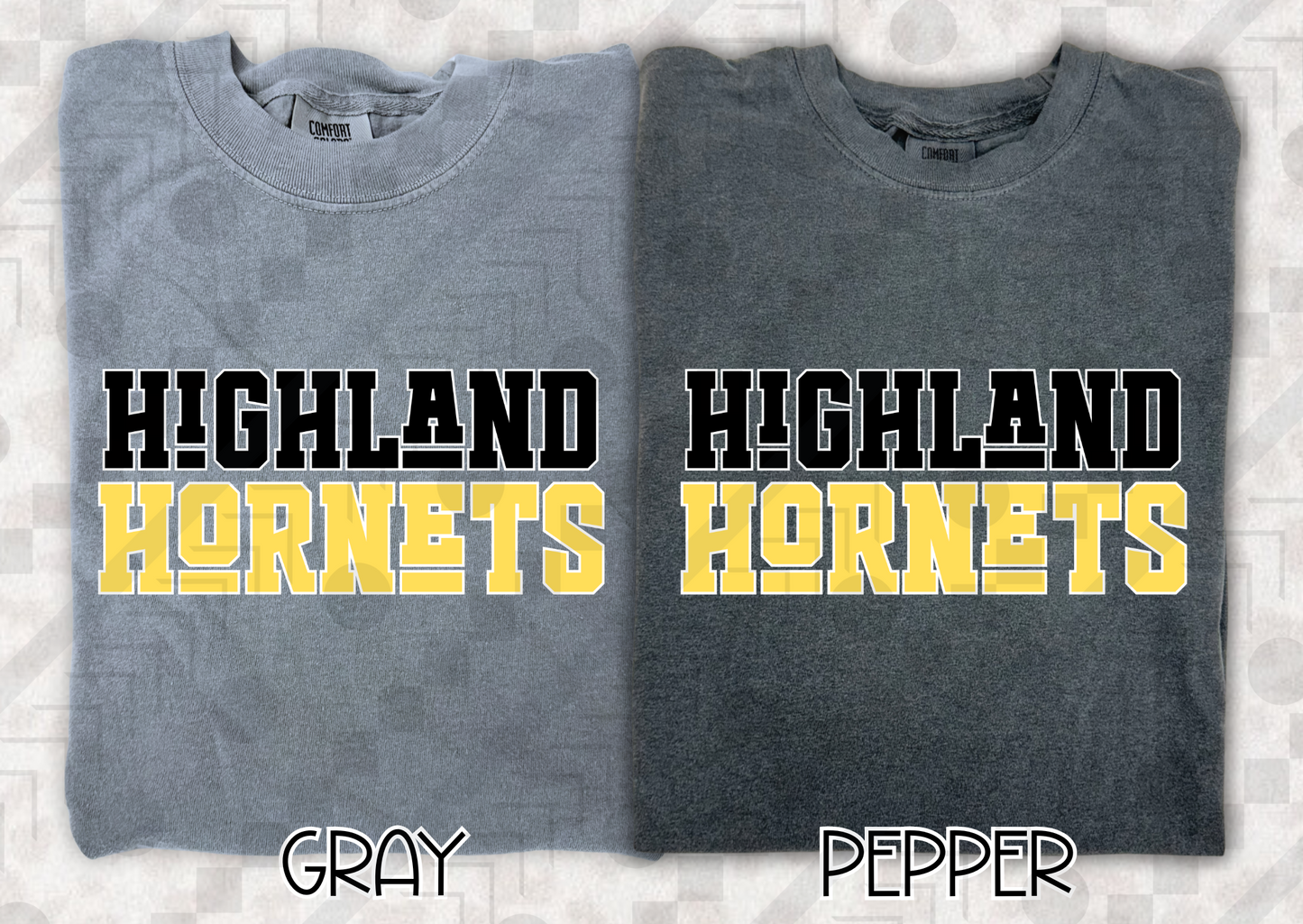 Highland Hornets Funky Font