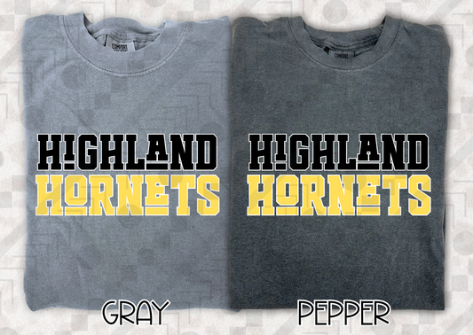 Highland Hornets Funky Font