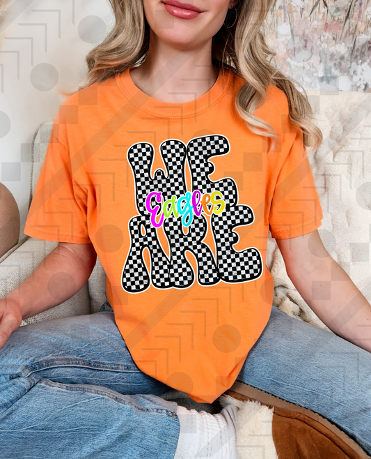 We Are Checker Rainbow Eagles