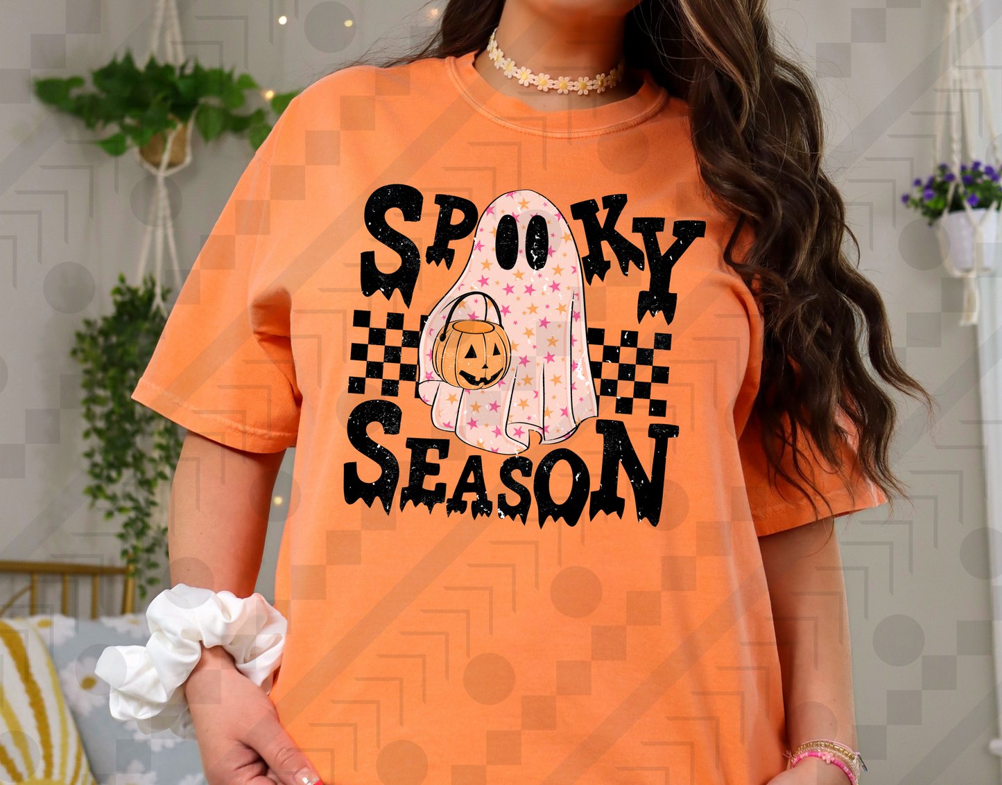 Spooky Season Pink Ghosts