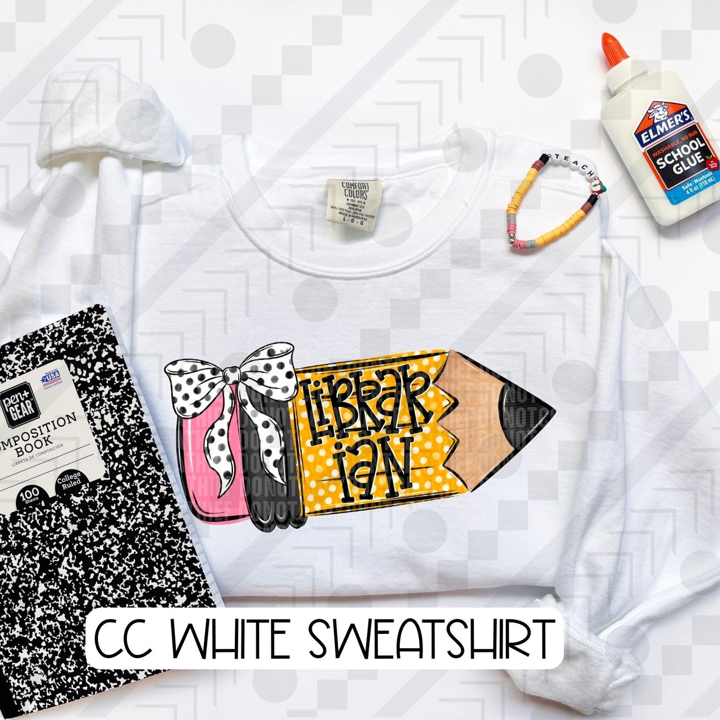 Doodle Pencil Occupations (Tee, Sweatshirt, or Long-Sleeve)
