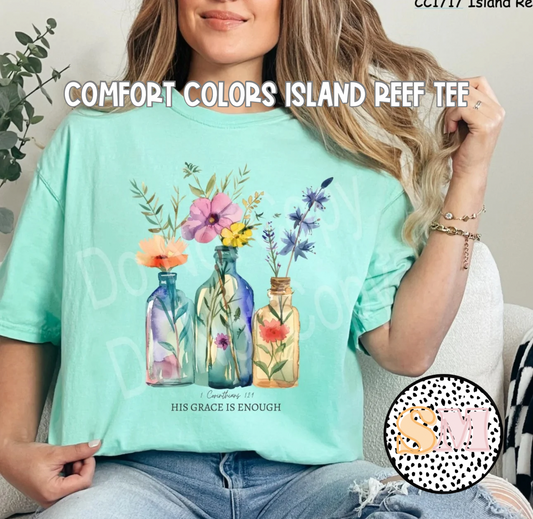 Floral Jars  (Tee, Sweatshirt, or Long-Sleeve)