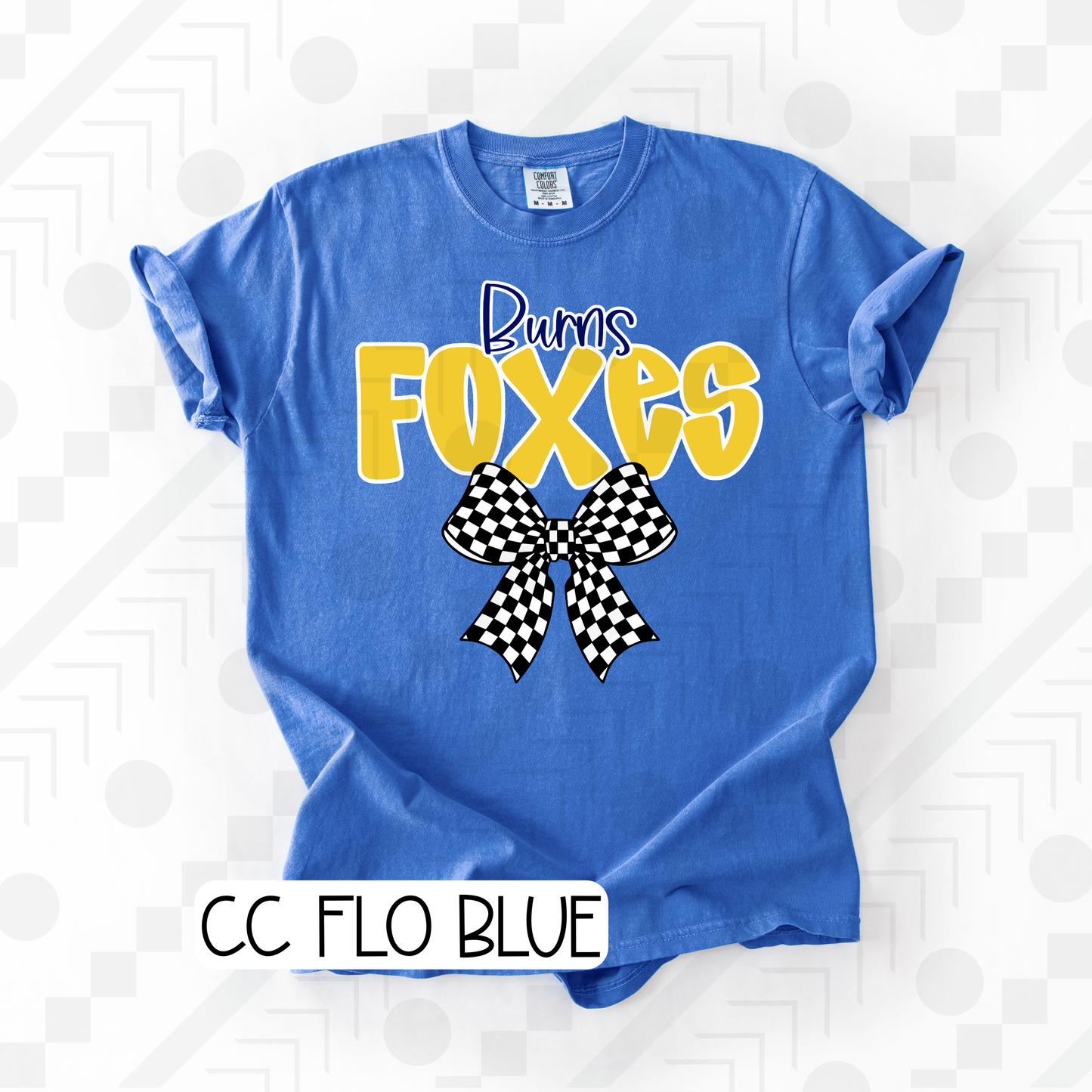 Checker Bow Schools (Tee, Sweatshirt, or Long-Sleeve)