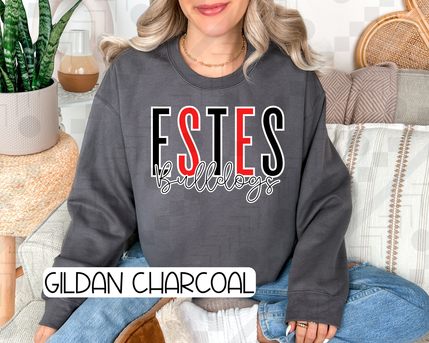 Spaced Mascot Schools (Tee, Sweatshirt, or Long-Sleeve)