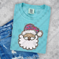 Neon Brushstroke Santa