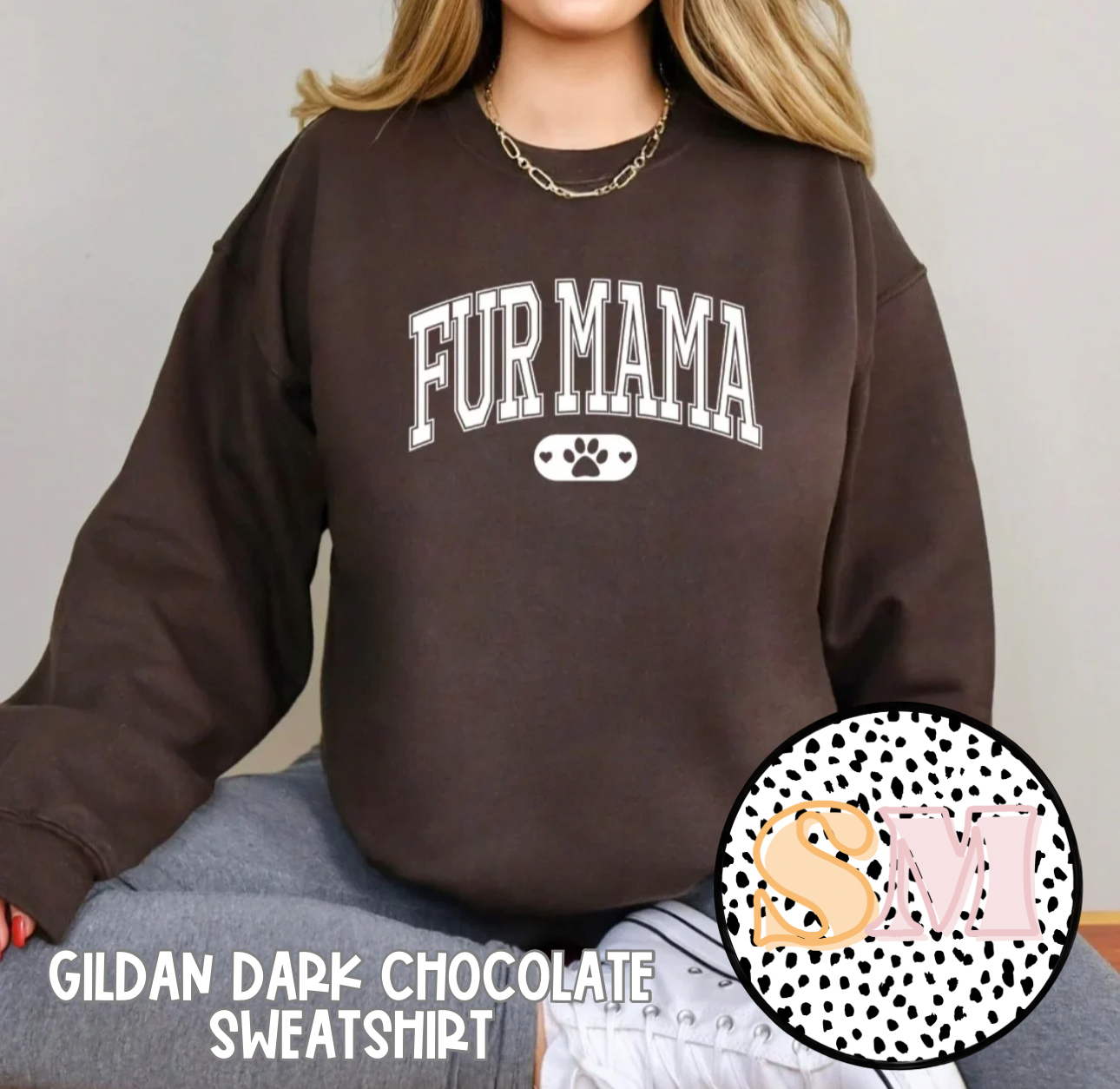 Fur Mama - White (Tee, Sweatshirt, or Long-Sleeve)