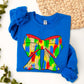 Autism Acceptance Bow(Tee, Sweatshirt, or Long-Sleeve)