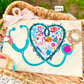 Nurse Stethoscope (Tee, Sweatshirt, or Long-Sleeve)
