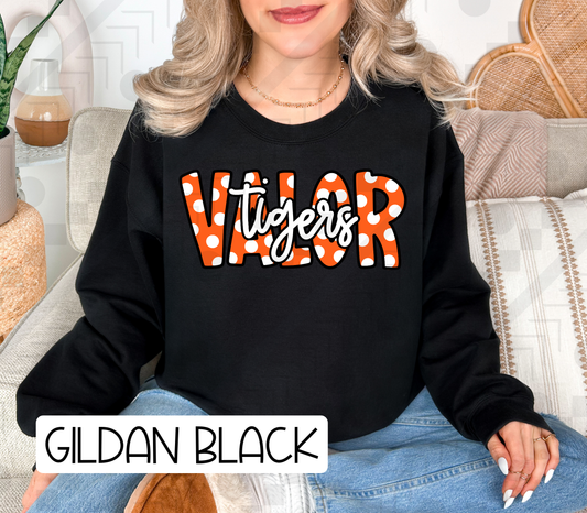 Polka Dot Doodle Schools (Tee, Sweatshirt, or Long-Sleeve)