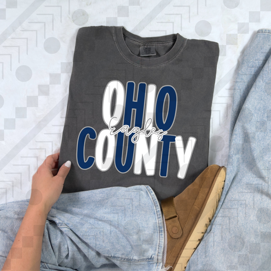 Ohio County Eagles School Colors Summer