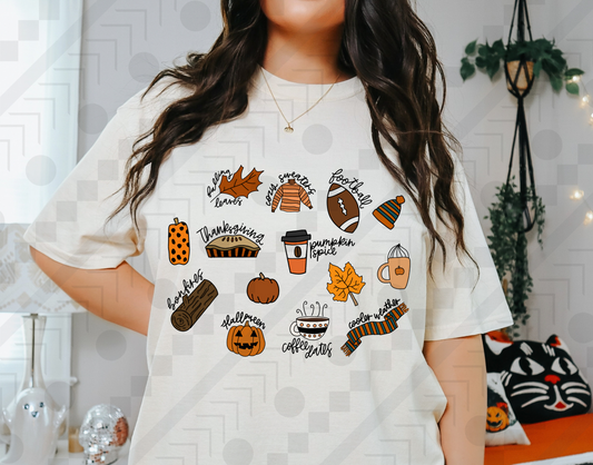 Fall Items Collage