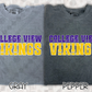 College View Funky Font
