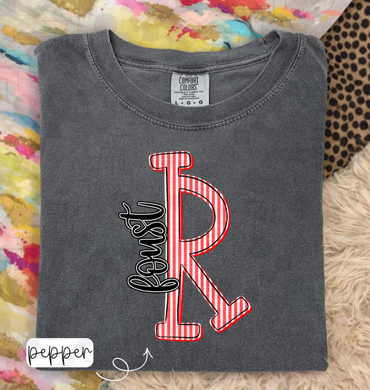 Seersucker Initial Schools (Tee, Long-Sleeve, or Sweatshirt)