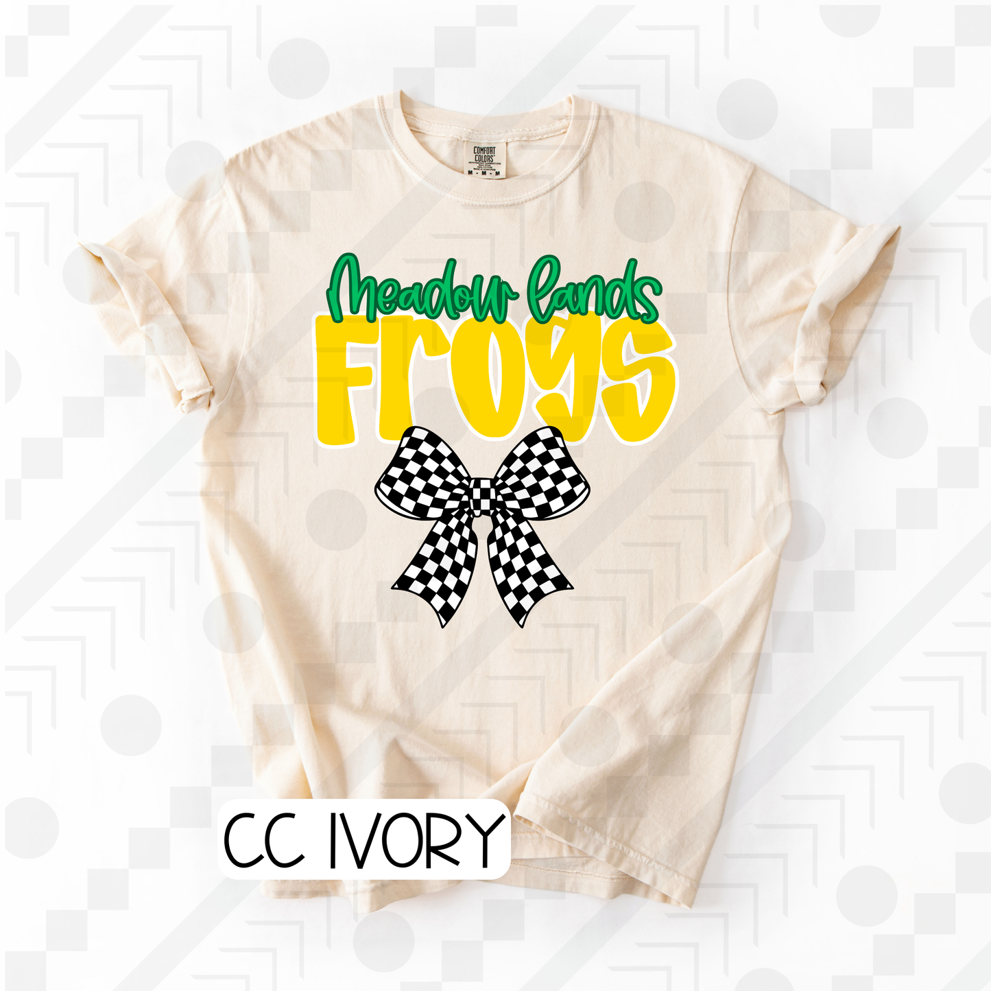 Checker Bow Schools (Tee, Sweatshirt, or Long-Sleeve)
