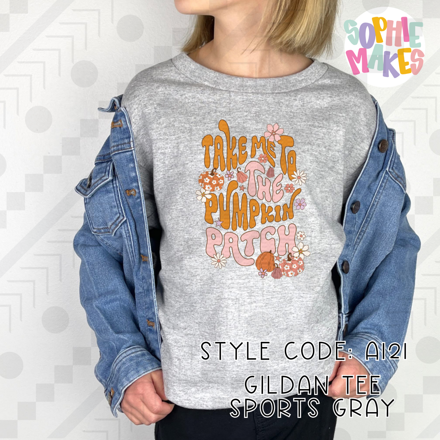 *YOUTH ONLY* Take Me To The Pumpkin Patch Retro